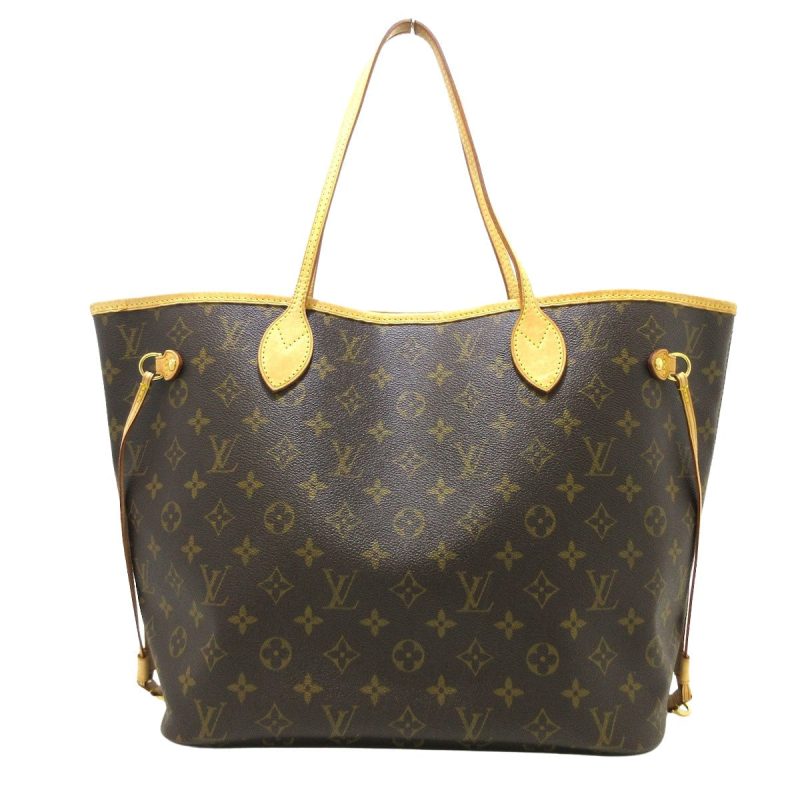 Louis Vuitton Neverfull Mm  Canvas Tote Bag - Barde