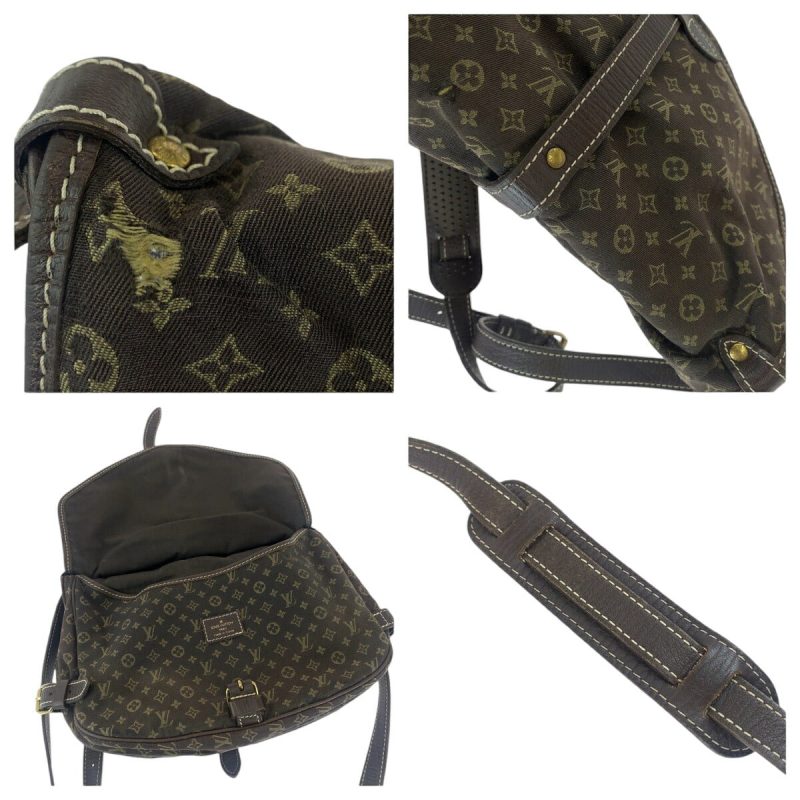 Louis Vuitton Monogram Mini Lin Saumur 30 Shoulder Bag - Barde - Image 6