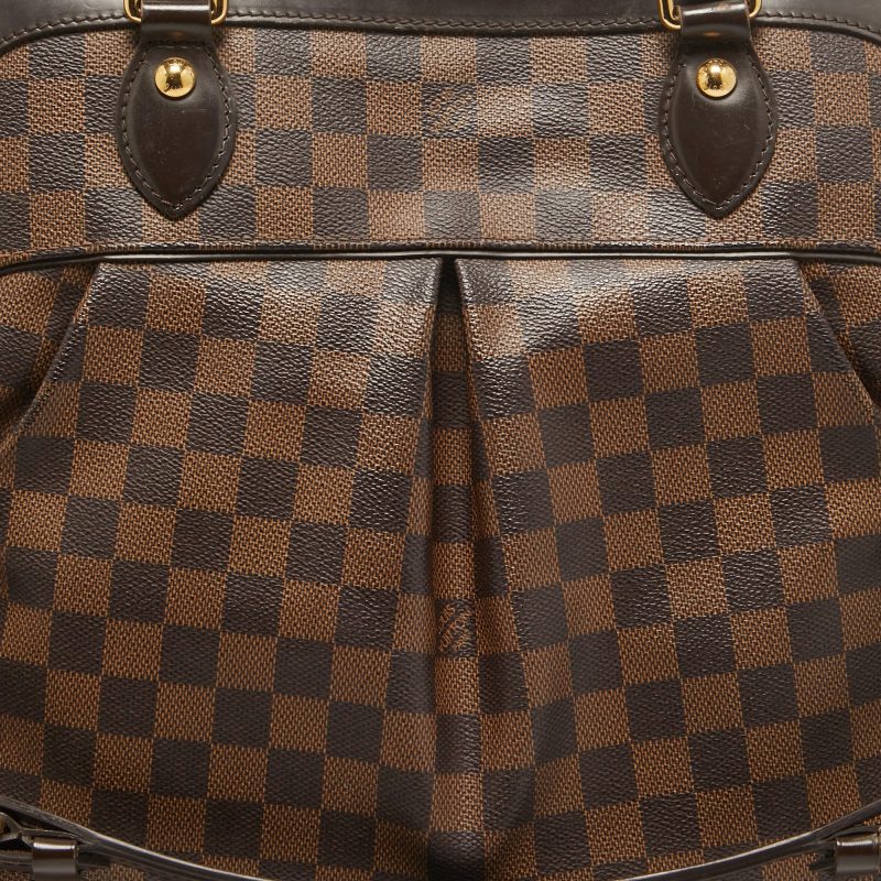 Louis Vuitton Damier Ebene Canvas Trevi Gm Bag - Barde - Image 4