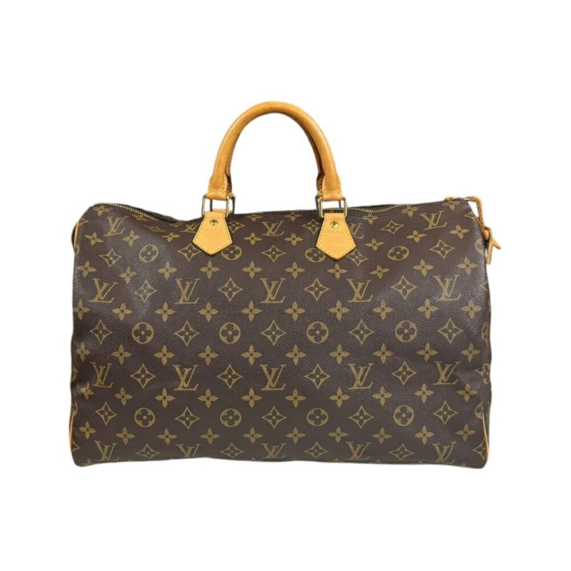Louis Vuitton Speedy 40  Canvas Handbag - Barde