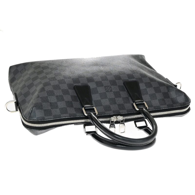 Louis Vuitton Porte Documents Jour  Canvas Briefcase Bag - Barde - Image 4