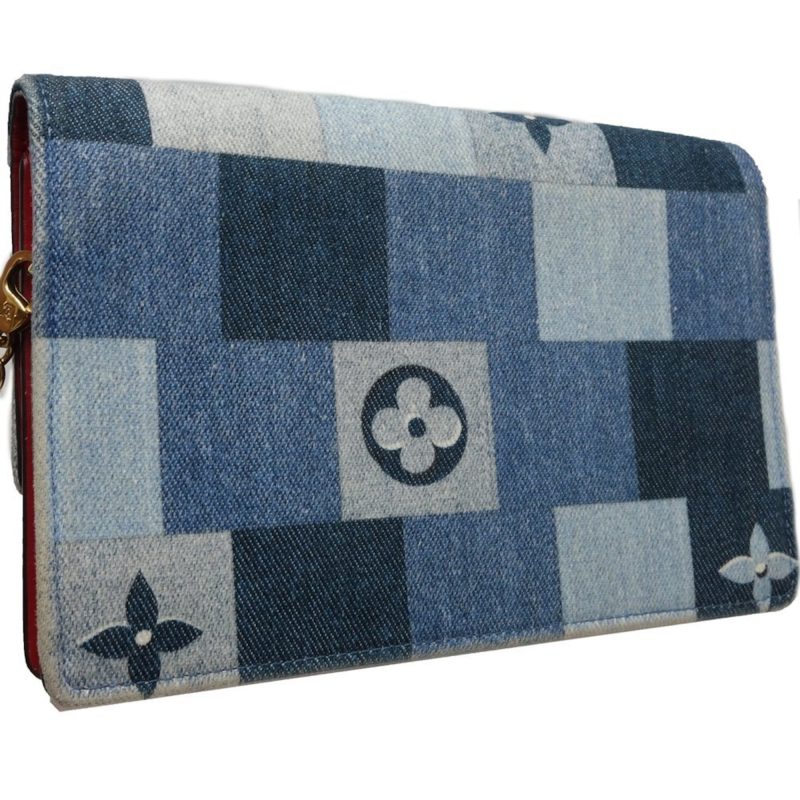 Louis Vuitton Portefeuille Flor   - Jeans Shoulder Bag - Barde - Image 2