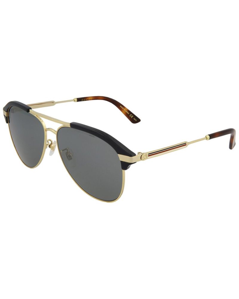 Gucci Men's GG0288SA 60mm Sunglasses - Barde