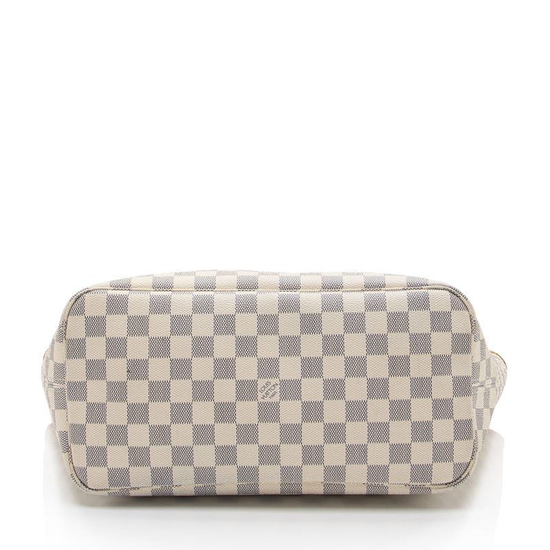 Louis Vuitton Damier Azur Neverfull MM Tote - Barde - Image 4