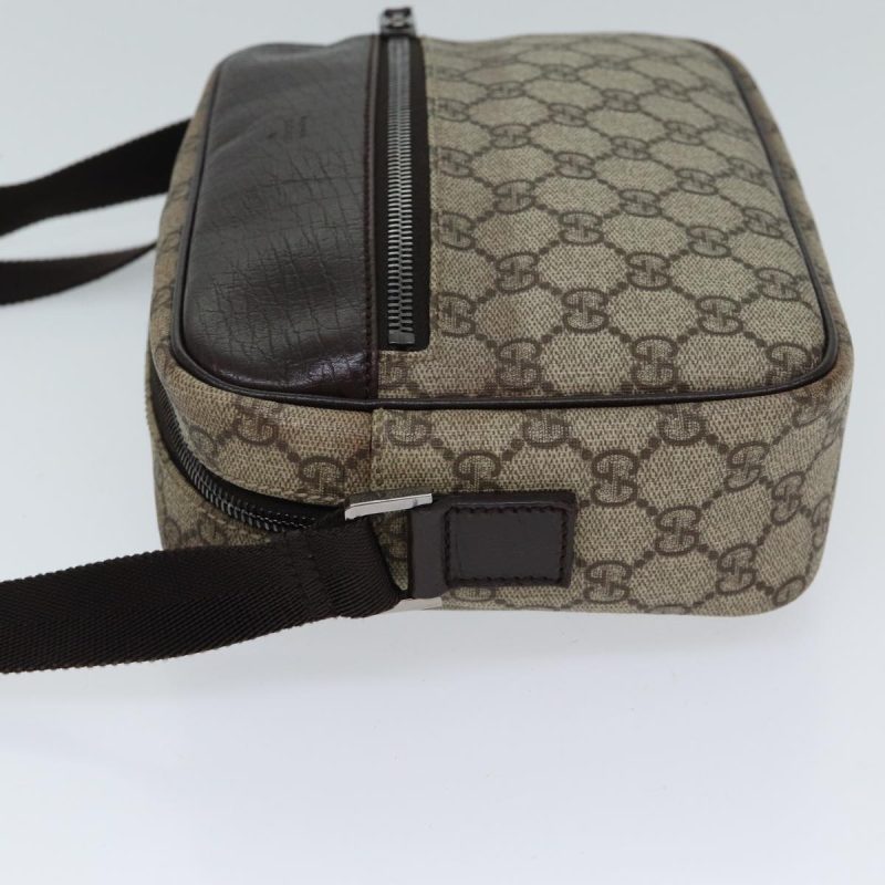 Gucci Gg Supreme Shoulder Bag Pvc Beige - Barde - Image 4