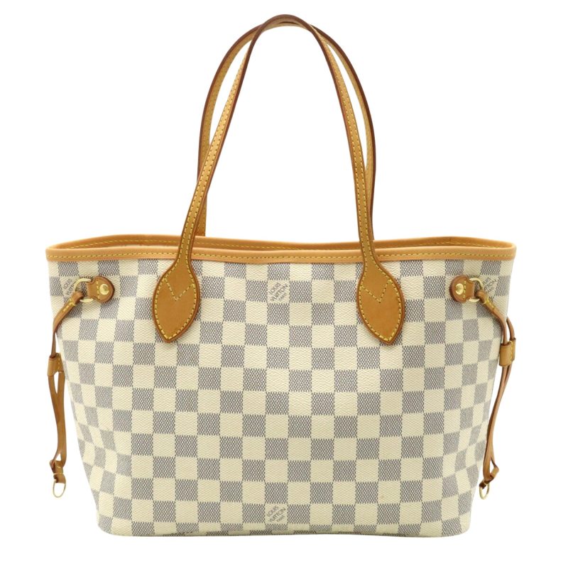 Louis Vuitton Neverfull Pm  Canvas Tote Bag - Barde