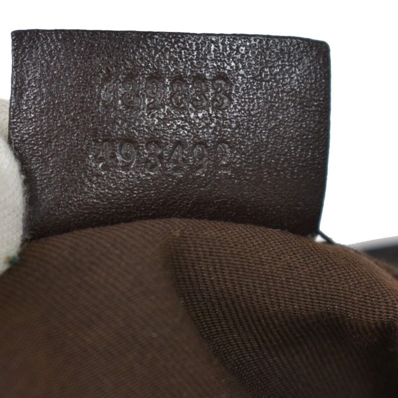 Gucci Abbey  Canvas Shoulder Bag () - Barde - Image 6