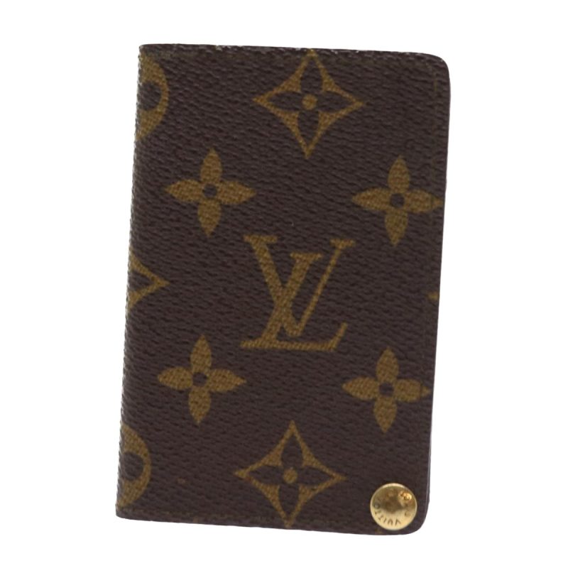 Louis Vuitton Porte Carte Crédit Pression  Canvas Wallet - Barde