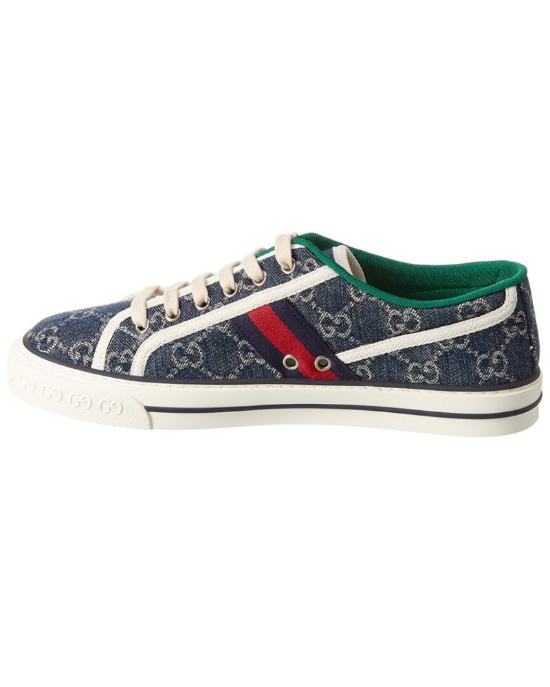 Gucci Tennis 1977 Jacquard Denim Sneaker - Barde - Image 2