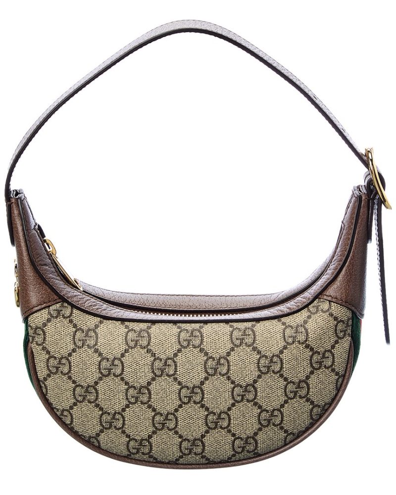 Gucci Ophidia Mini GG Supreme Canvas & Leather Shoulder Bag - Barde