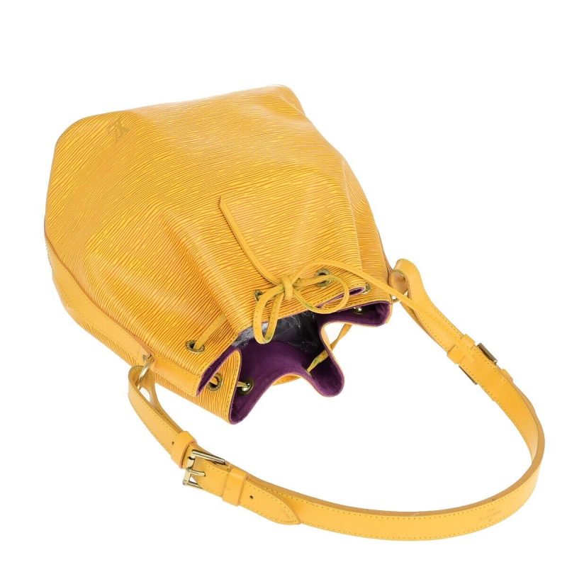 Louis Vuitton Petit Noé  Leather Shoulder Bag - Barde - Image 4