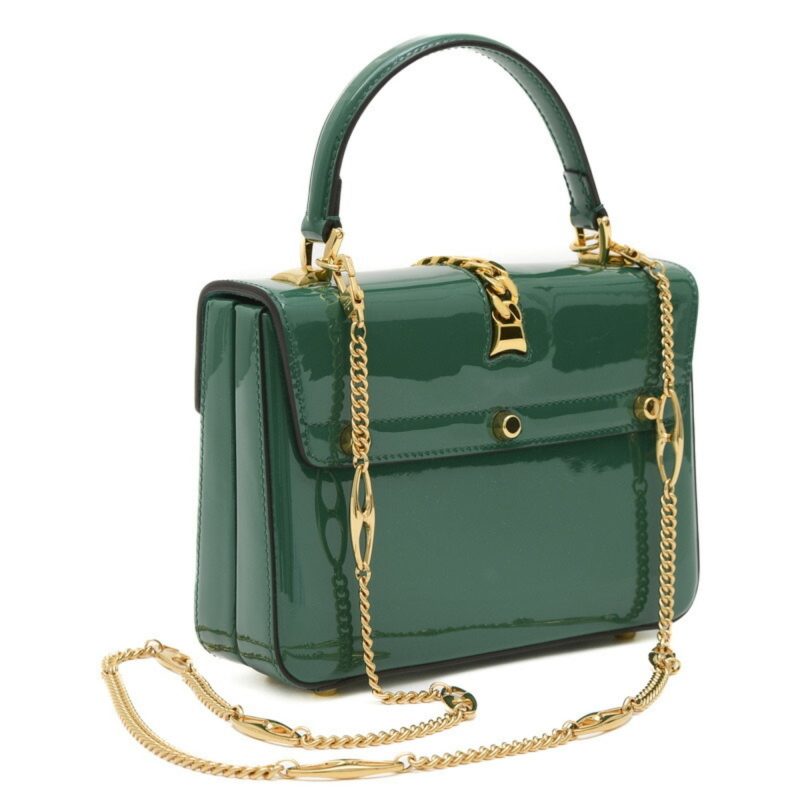 Gucci  Patent Leather Handbag Shoulder Bag (Pre-Owned) - Barde - Image 2