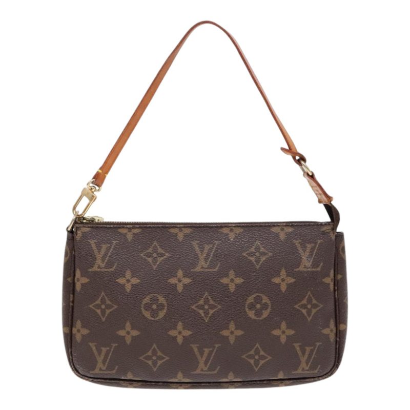 Louis Vuitton Pochette Accessoire  Canvas Clutch Bag - Barde
