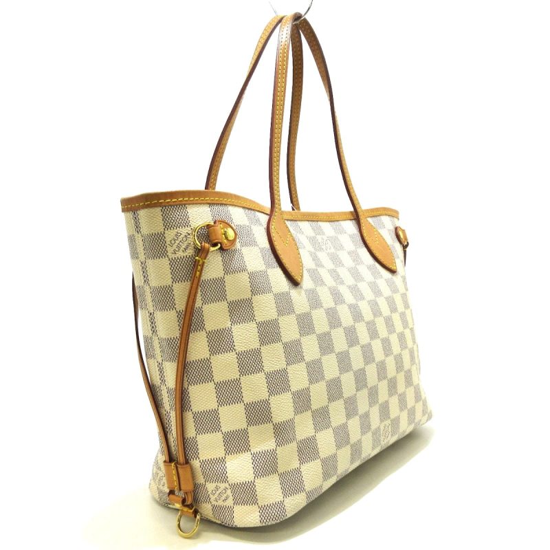Louis Vuitton Neverfull Pm  Leather Tote Bag - Barde - Image 4