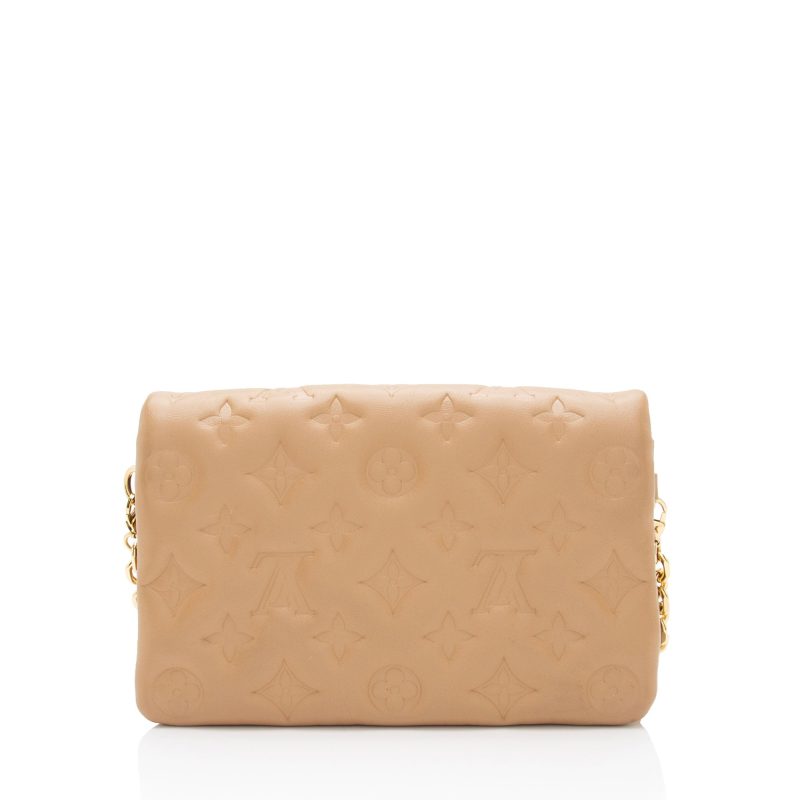 Louis Vuitton Monogram Embossed Lambskin Coussin Pochette - Barde - Image 3