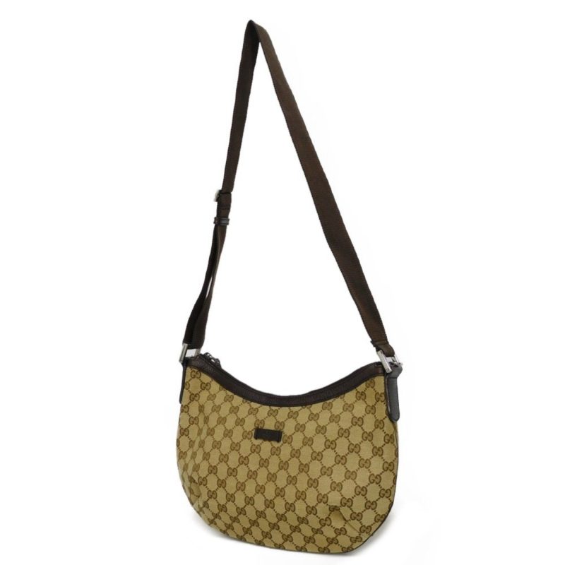 Gucci Gg Canvas  Gg Canvas Leather Messenger Bag Shoulder Bag (Pre-Owned) - Barde - Image 2