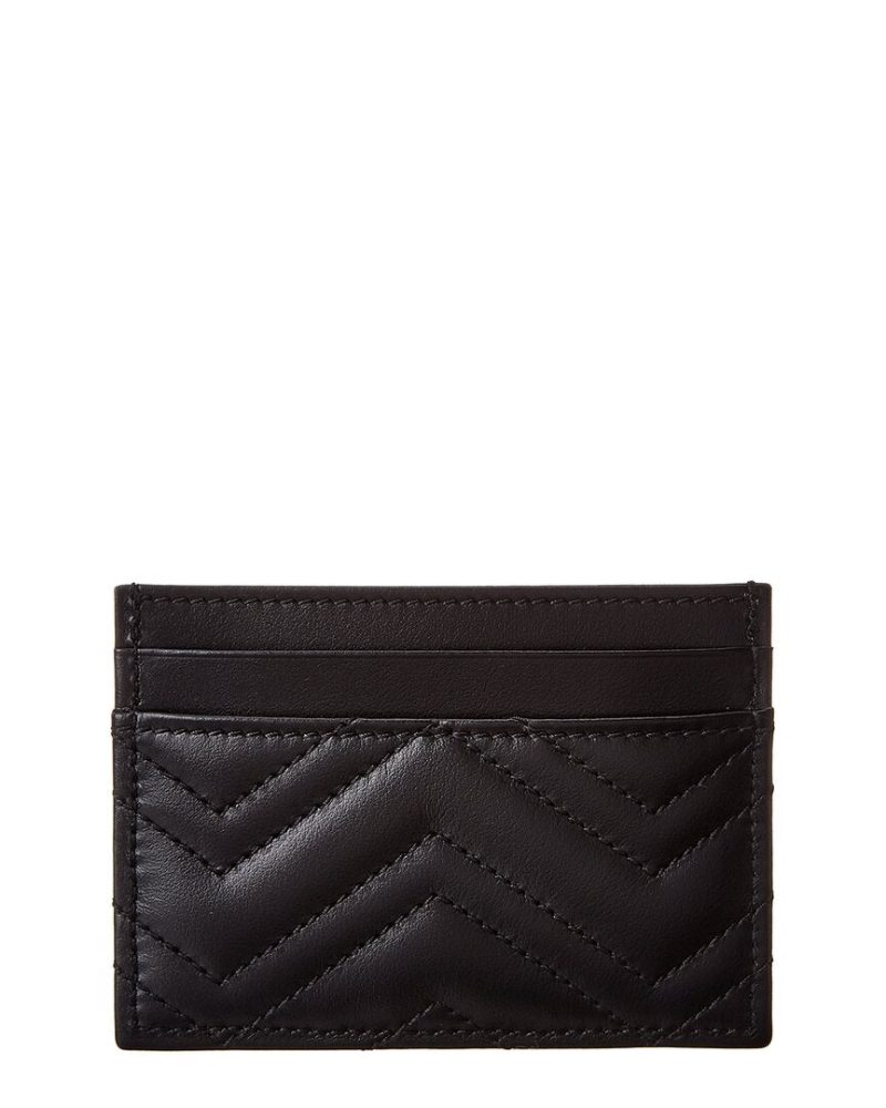Gucci Marmont Quilted Leather Card Case - Barde - Image 2
