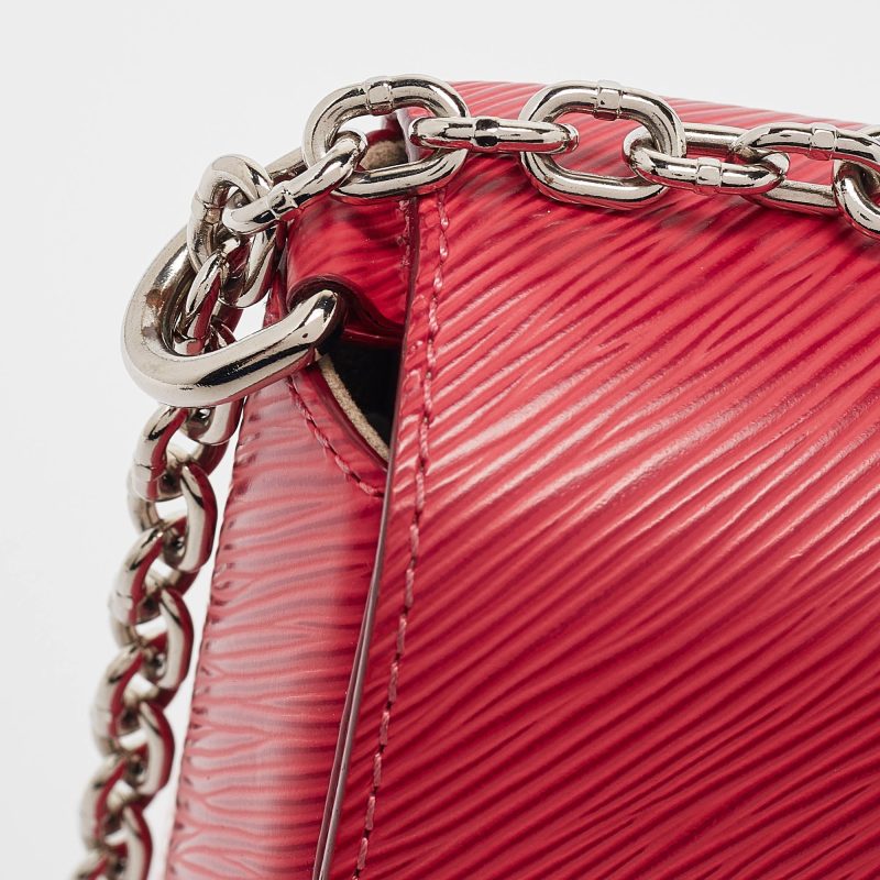 Louis Vuitton Pivoine Epi Leather Twist Mm Bag - Barde - Image 6