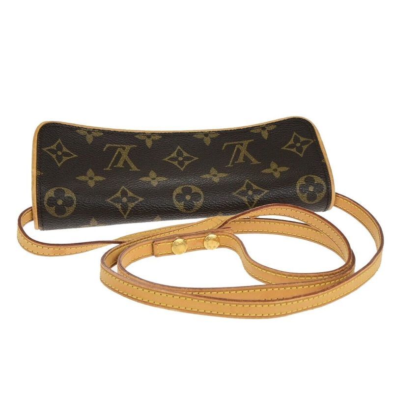 Louis Vuitton Pochette Twin   Plated Clutch Bag - Barde - Image 4