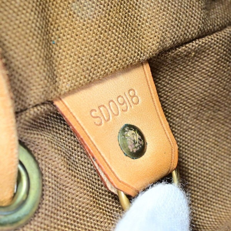 Louis Vuitton Montsouris Mm  Canvas Backpack Bag - Barde - Image 6