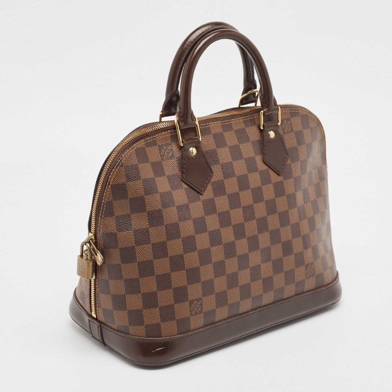 Louis Vuitton Damier Ebene Canvas Alma Pm Bag - Barde - Image 2