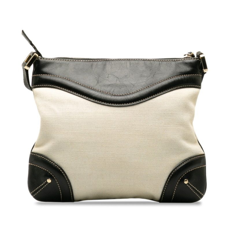 Gucci Crest  Canvas Shoulder Bag () - Barde - Image 2