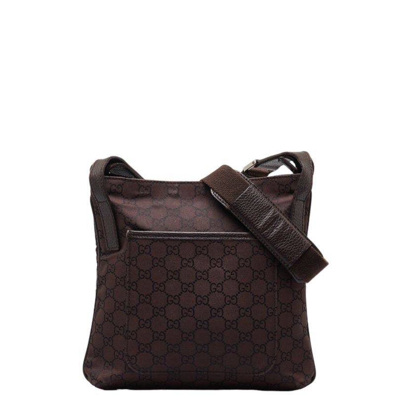 Gucci Gg Canvas  Gg Canvas Leather Shoulder Bag (Pre-Owned) - Barde
