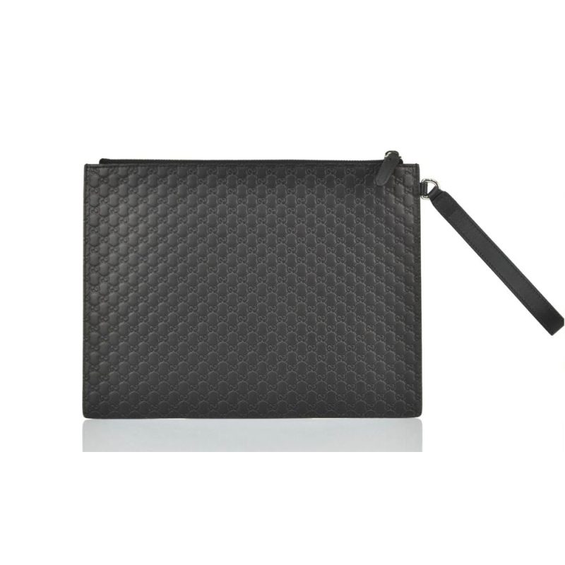 Gucci Sleek Microguccissima Leather Men's Clutch - Barde - Image 3