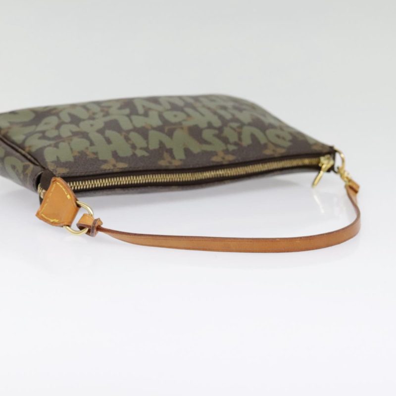 Louis Vuitton Pochette Accessoire  Canvas Clutch Bag - Barde - Image 5