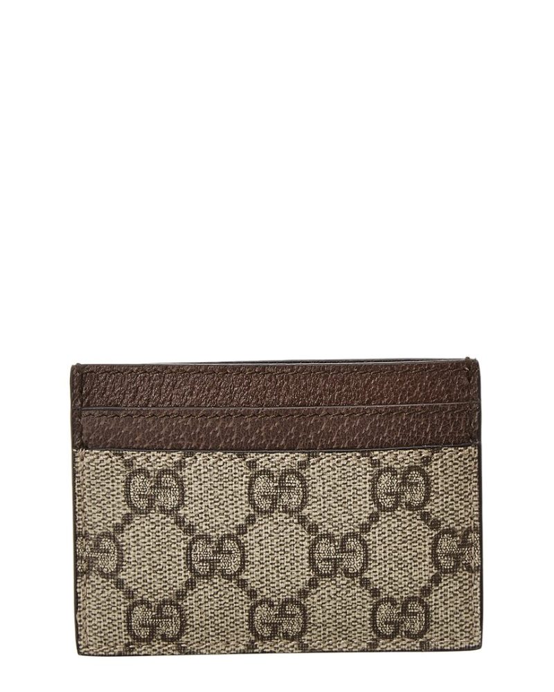 Gucci Ophidia GG Supreme Canvas & Leather Card Case - Barde - Image 2