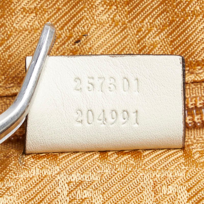 Gucci  Canvas Leather Shoulder Bag (Pre-Owned) - Barde - Image 6