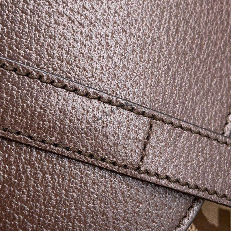 Gucci   Canvas Leather Backpack (Pre-Owned) - Barde - Image 6