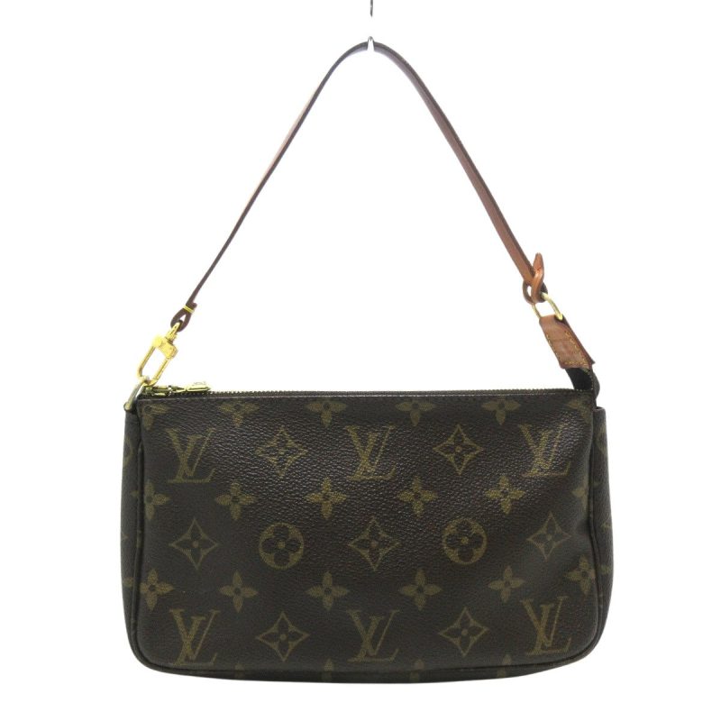 Louis Vuitton Pochette Accessoire  Canvas Clutch Bag - Barde
