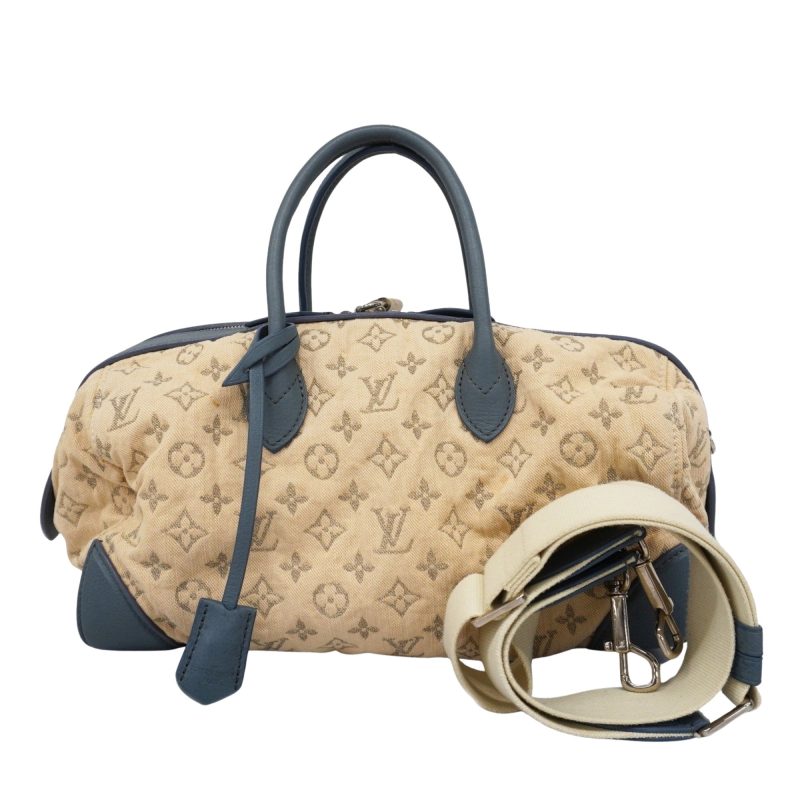 Louis Vuitton Speedy Round   - Jeans Handbag - Barde