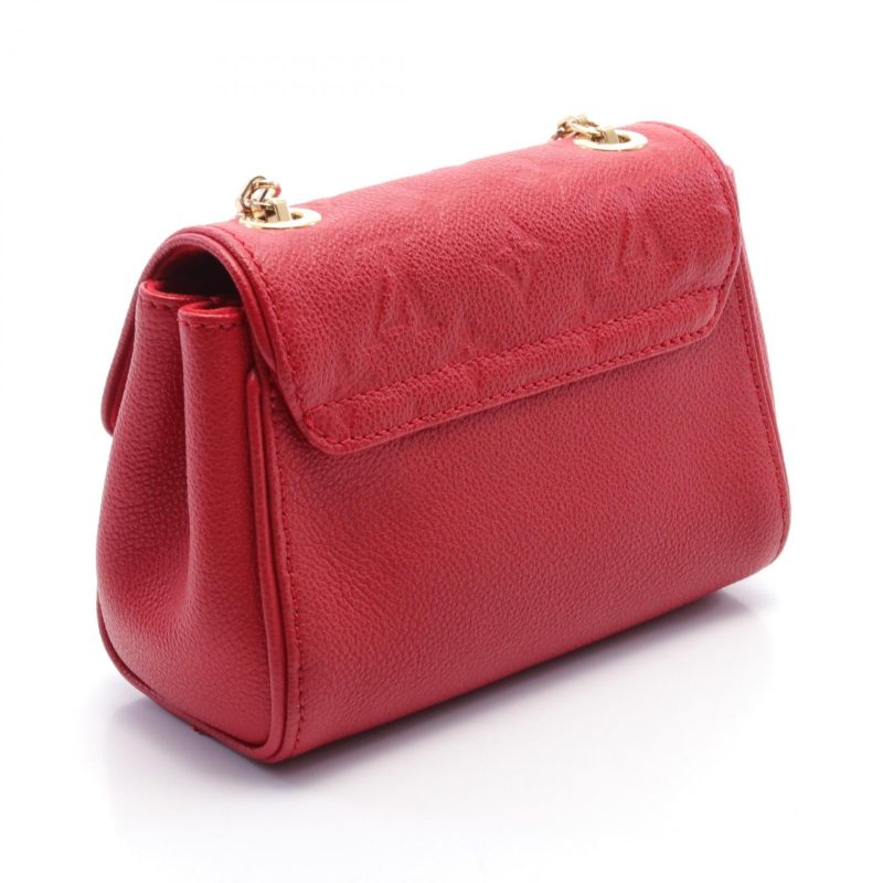 Louis Vuitton Saint Germain BB Empreinte Shoulder Bag Red - Barde - Image 2