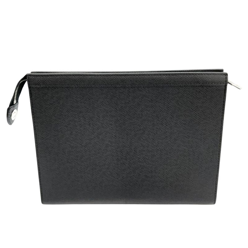 Louis Vuitton Pochette Voyage  Leather Clutch Bag - Barde - Image 2
