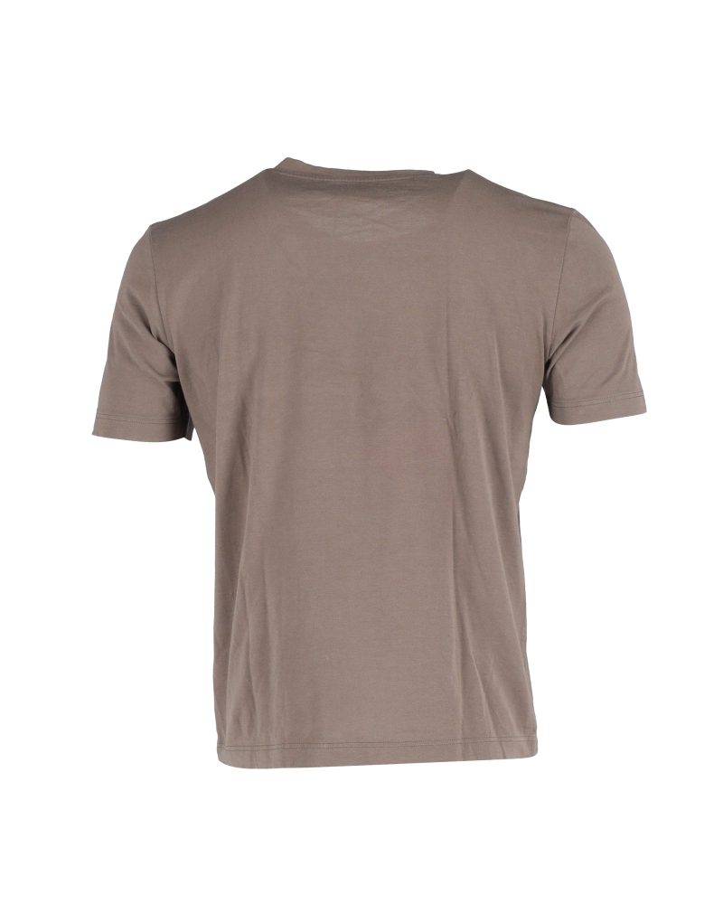 Louis Vuitton Stripe Detail T-Shirt in Brown Cotton - Barde - Image 3