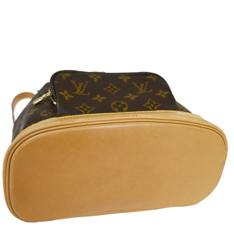 Louis Vuitton Montsouris Mm  Canvas Handbag - Barde - Image 3