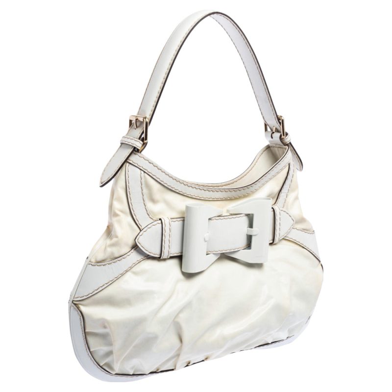 GucciCoated Canvas And Leather Medium Queen Hobo - Barde - Image 2