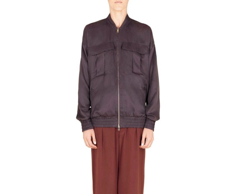 Gucci Women's Silk Twill Blouse Jackets - Barde - Image 3