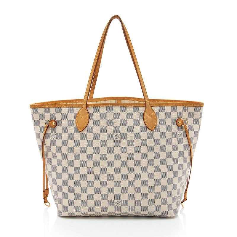 Louis Vuitton Damier Azur Neverfull MM Tote - Barde - Image 3