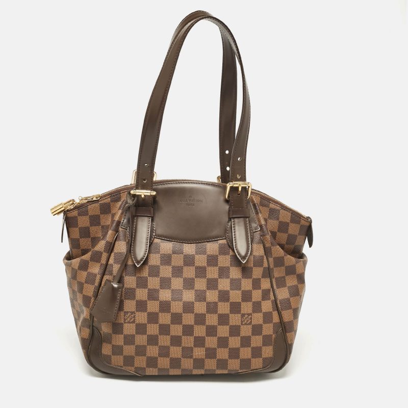 Louis Vuitton Damier Ebene Canvas Verona Mm Bag - Barde