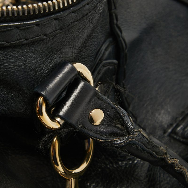 Gucci  Leather Horsebit Shoulder Bag - Barde - Image 5