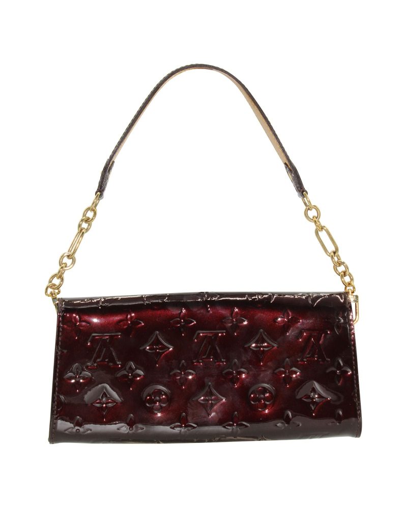 Louis Vuitton Sunset Boulevard Shoulder Bag in Violet Monogram 'Vernis' Patent Leather - Barde - Image 4