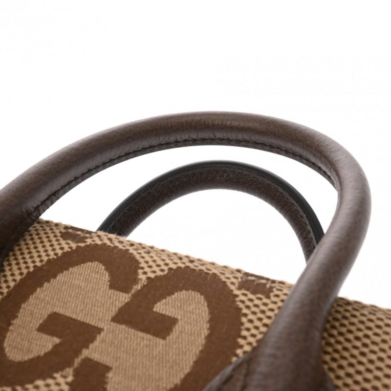 Gucci Gg Canvas   Gg Canvas Leather Handbag Tote Bag (Pre-Owned) - Barde - Image 5