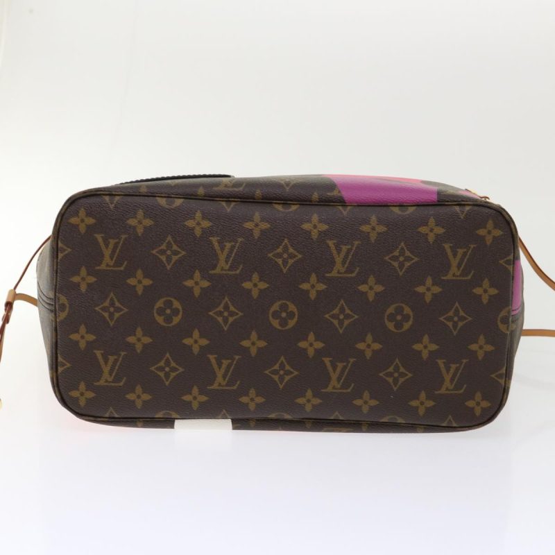 Louis Vuitton Neverfull Mm  Canvas Tote Bag - Barde - Image 3