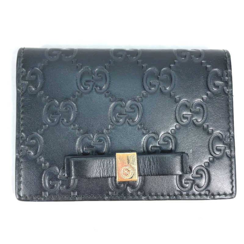 Gucci  Leather Card Case (Pre-Owned) - Barde