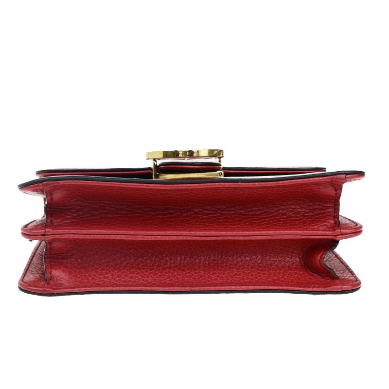 Gucci Interlocking  Leather Shoulder Bag () - Barde - Image 3