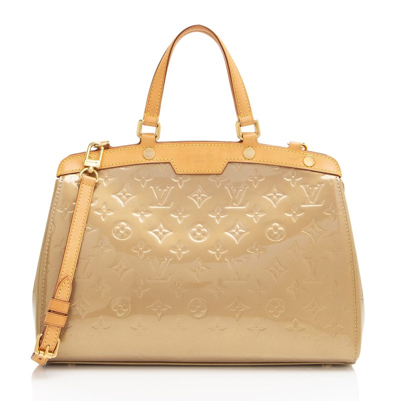 Louis Vuitton Monogram Vernis Brea MM Satchel - Barde