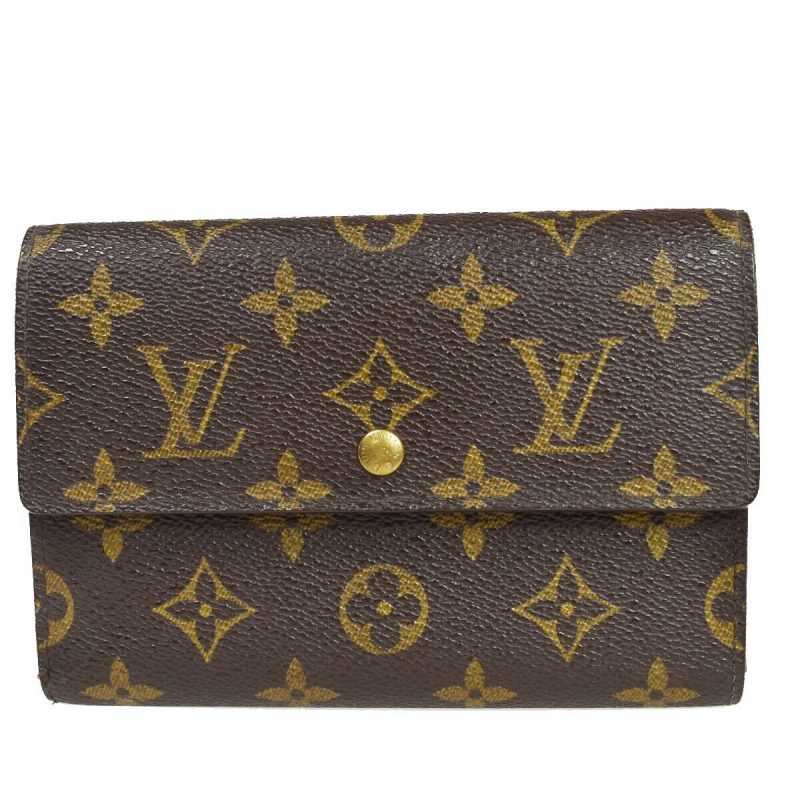 Louis Vuitton Porte Tresor Etui Papier  Canvas Wallet - Barde